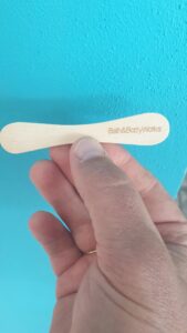 Patyczek do lodow z grawemer i logiem klienta