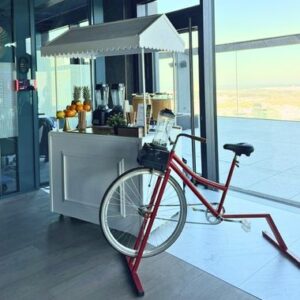 blender bike w biurze