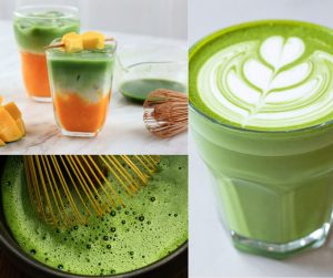 matcha koktajl