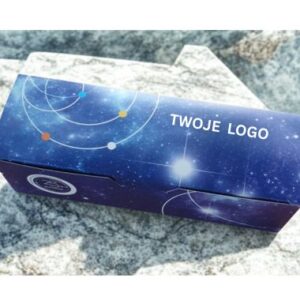 pudelko na 6 makaronikow z pelnym nadrukiem